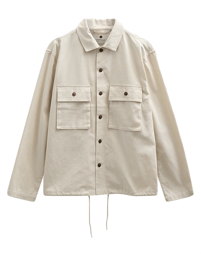 Anerkjendt - AKOtto Overshirt - Brown Rice Melange